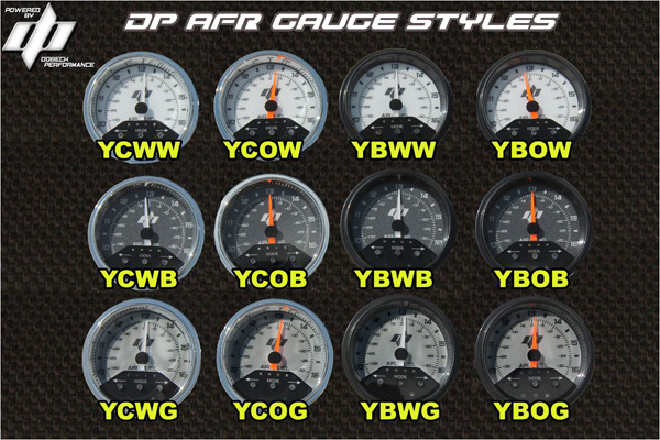Dobeck AFR+ Gauge Styles